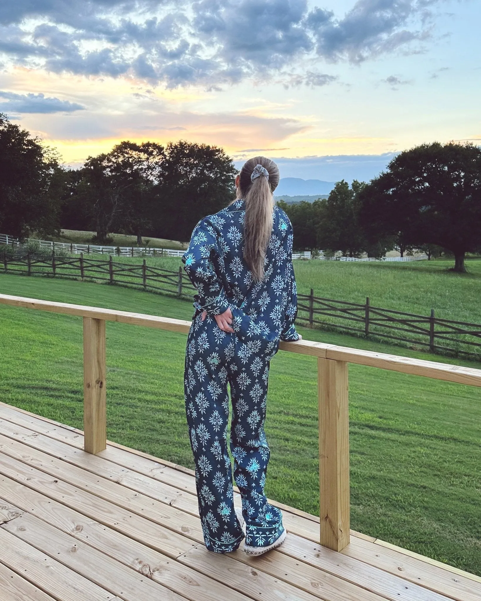 Long Sleeve PJ Pant Set