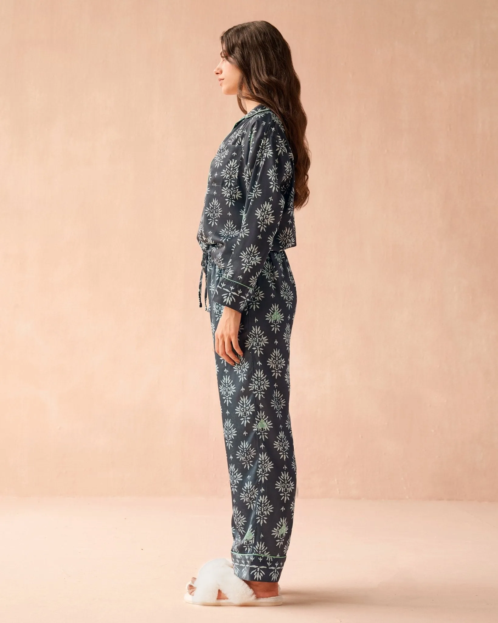 Long Sleeve PJ Pant Set