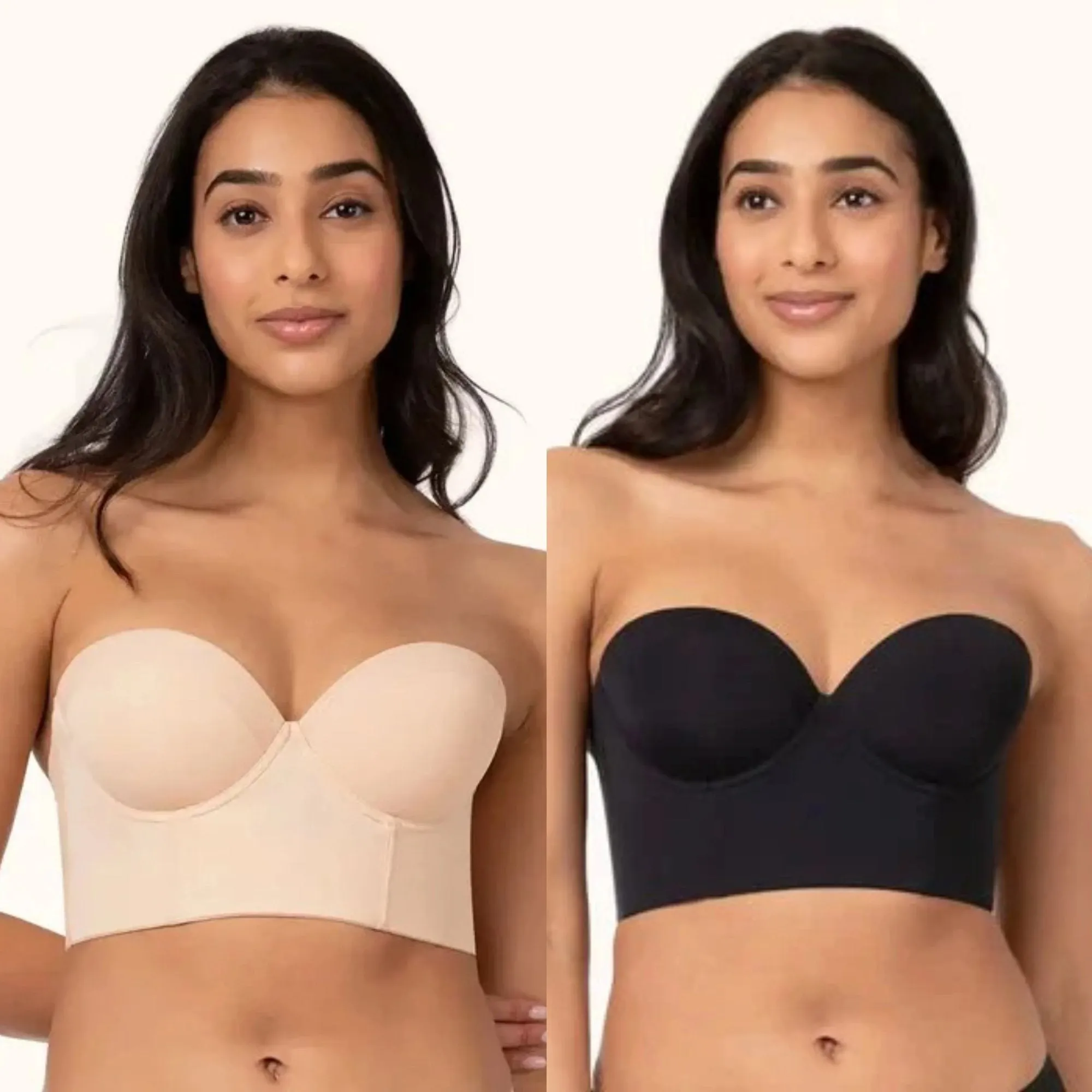 LOW BACK STRAPLESS BRA