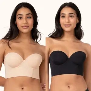 LOW BACK STRAPLESS BRA
