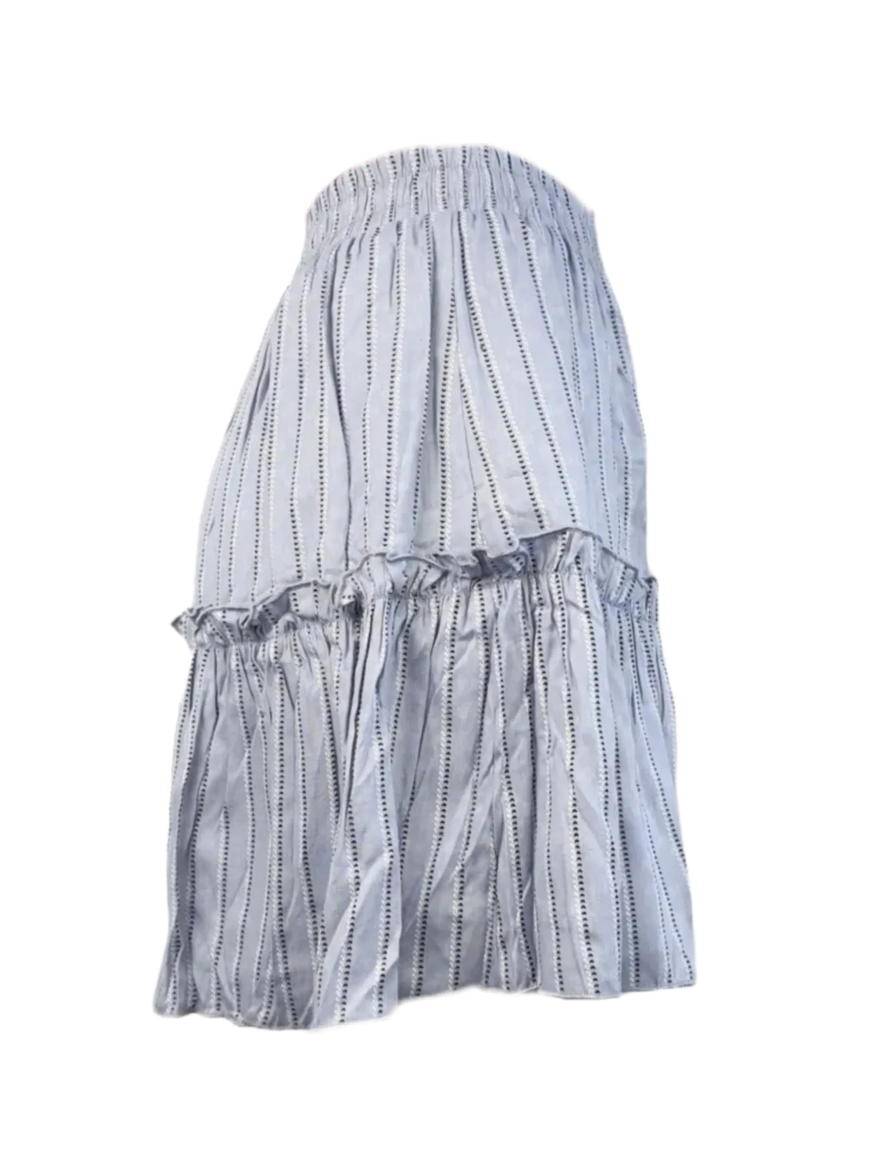 MADISON THE LABEL Women's Blue Short A-Line Skirt #MS0230 X-Small NWT