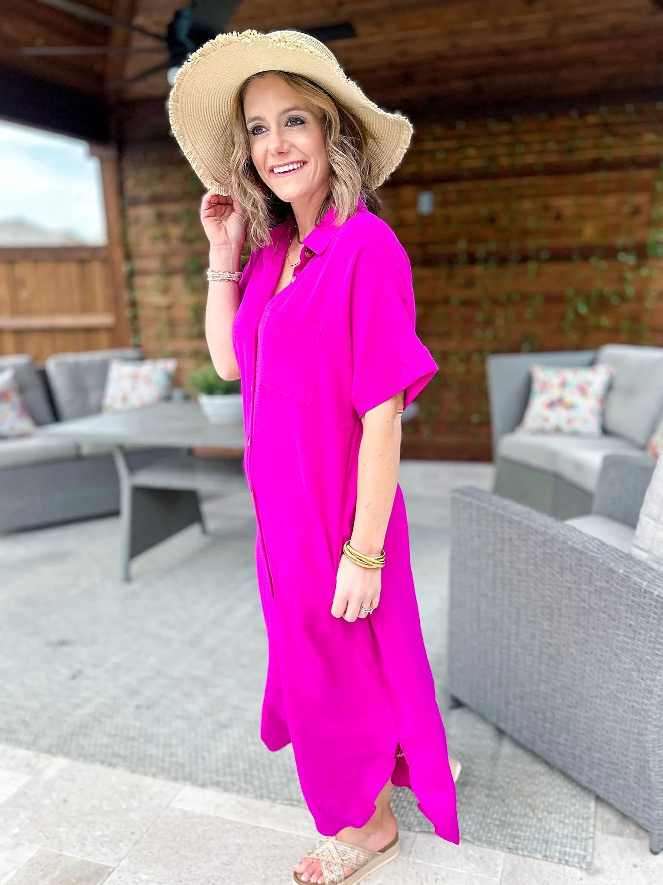 Make an Entrance Button Maxi