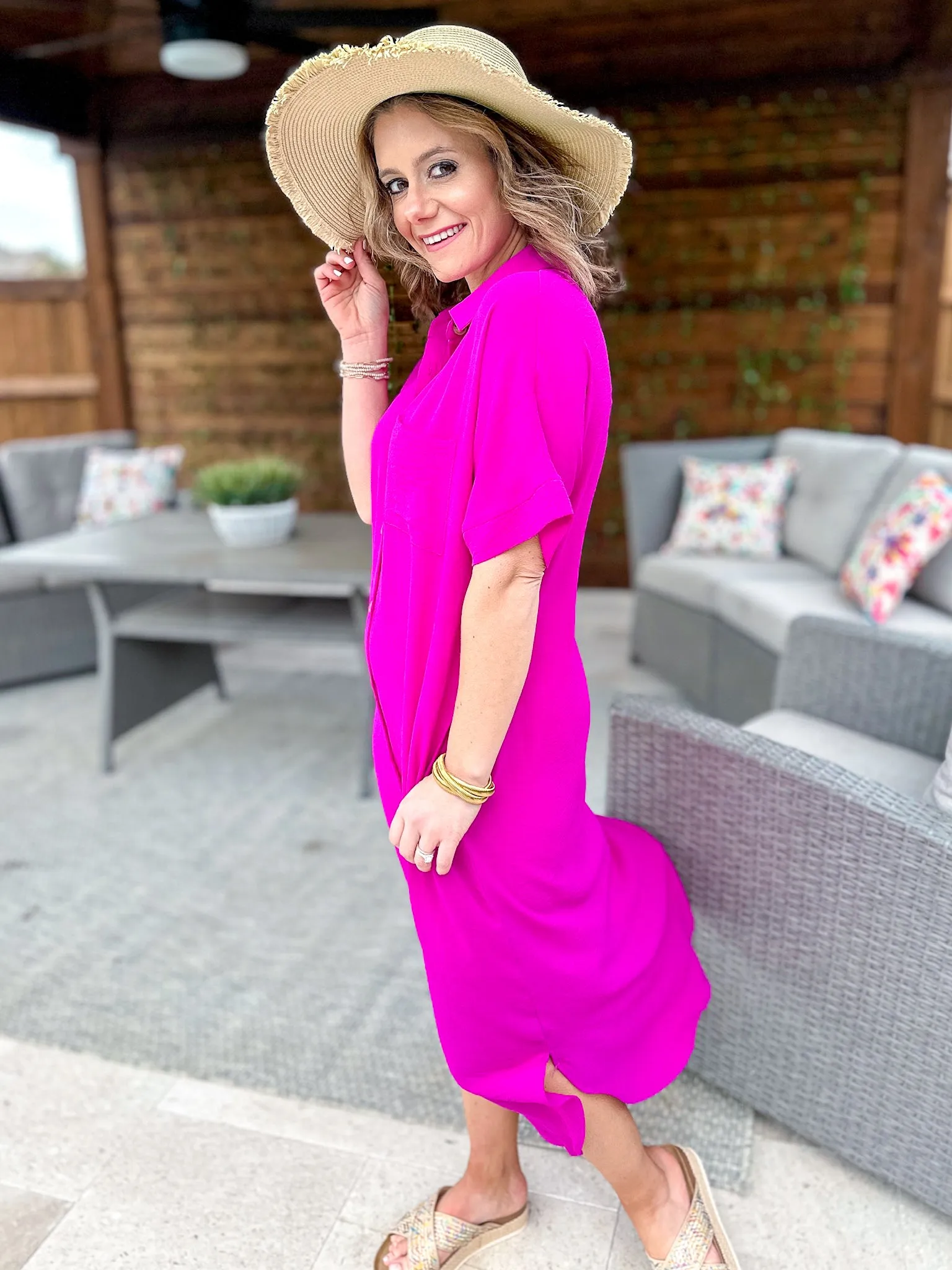 Make an Entrance Button Maxi