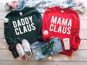 Mama & Daddy Claus Matching Christmas Pajamas