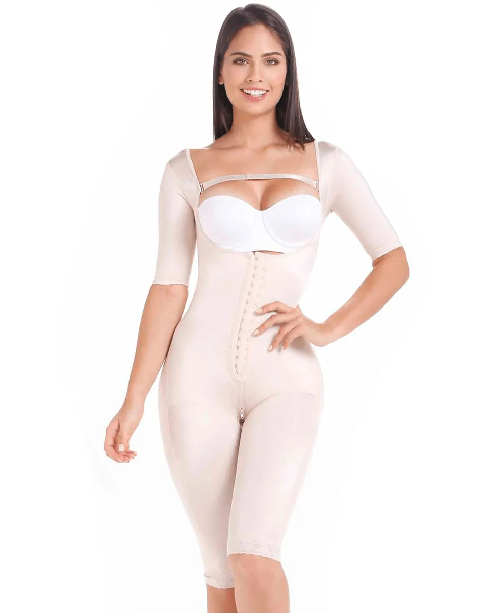 MariaE Fajas Post-Op Shapewear | Full Body Shaper with Sleeves