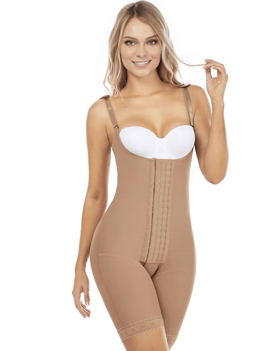 MariaE Fajas Postpartum Women's Shapewear with Shoulder Pads Daily and Postsurgical Use Powernet