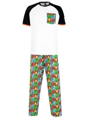 Mens Marvel Comics Pajamas