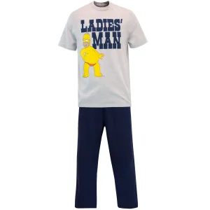 Mens Simpsons Pajama Set