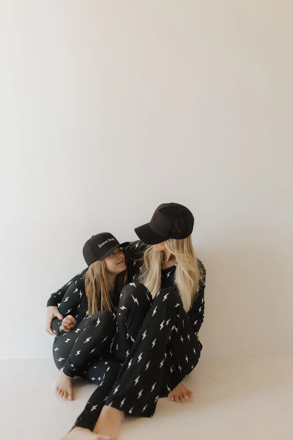 Midnight Lightning Bolt | Women's Bamboo Pajama