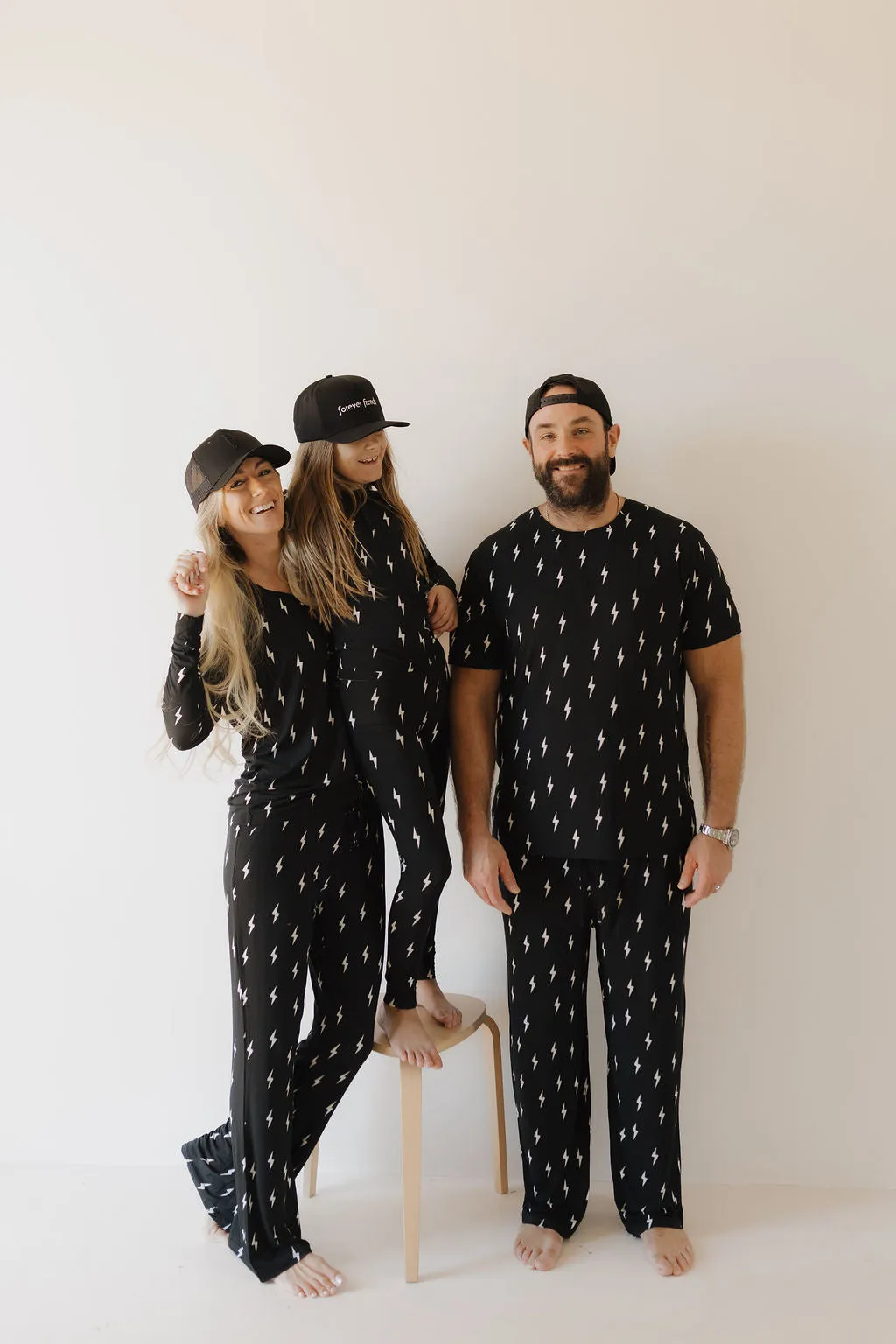 Midnight Lightning Bolt | Women's Bamboo Pajama