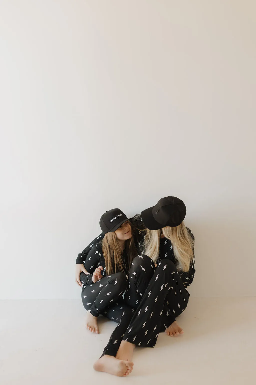 Midnight Lightning Bolt | Women's Bamboo Pajama