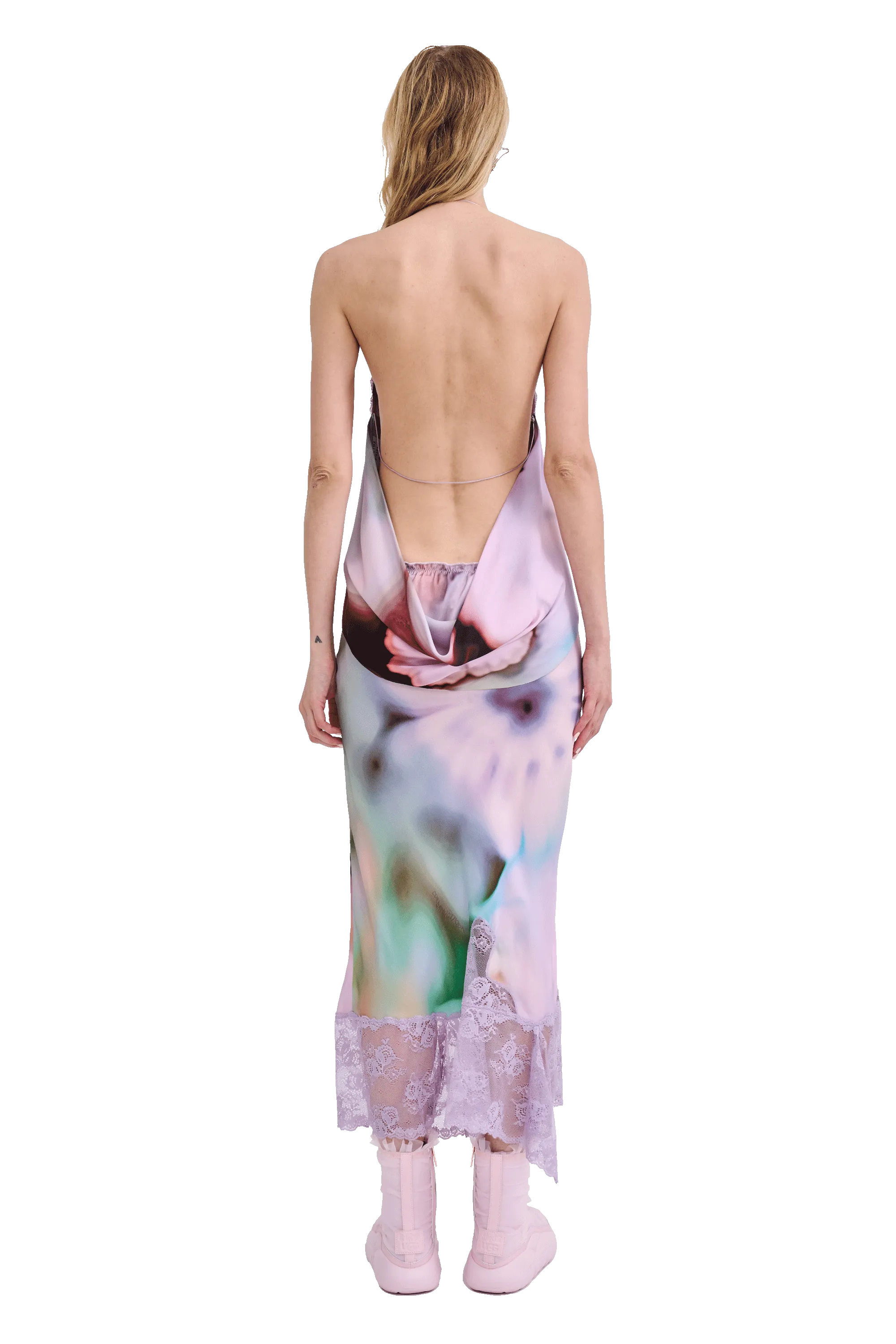 MOLD COURT SLIP DRESS