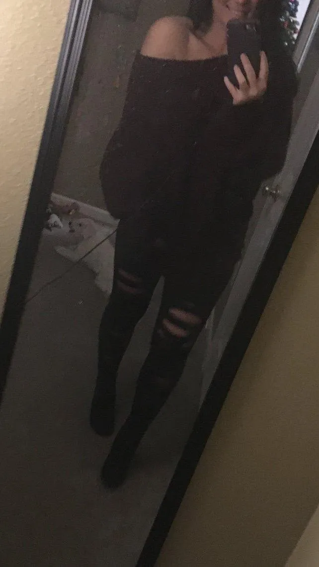 Mono B APH6216 Black Ripped Leggings