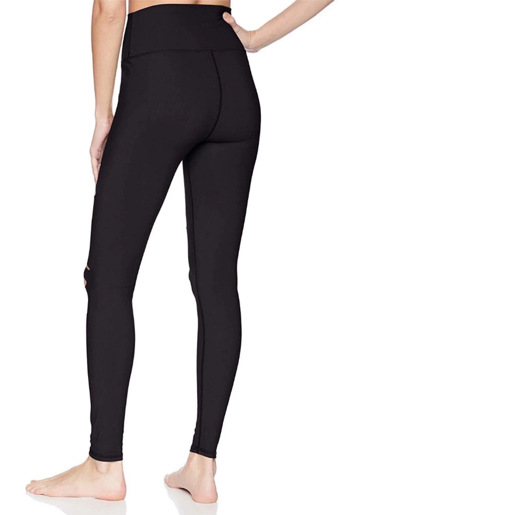 Mono B APH6216 Black Ripped Leggings