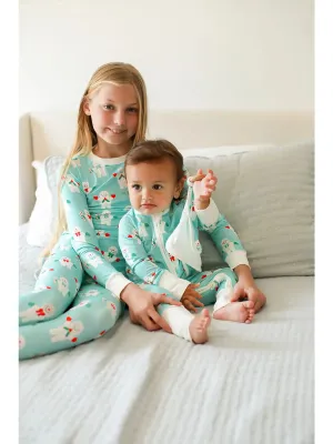 Mr Snowman 2 Piece Bamboo Pajama Set