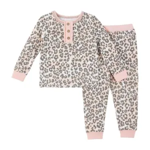Mud Pie Kids Leopard Pajamas