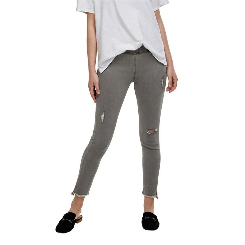 Mud Pie Max Distressed Denim Leggings