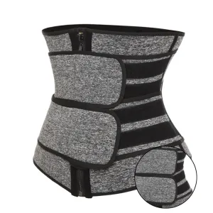 Neoprene Sauna Waist Trainer Corset Sweat Belt  Weight Loss Compression Trimmer