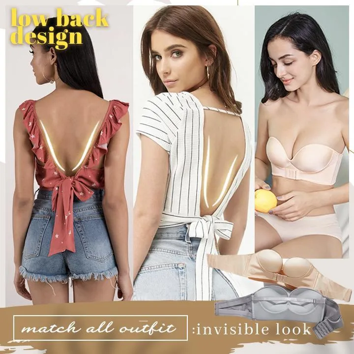 Nip-Slid Strapless Cleavage Bra