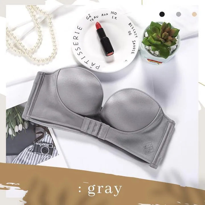 Nip-Slid Strapless Cleavage Bra