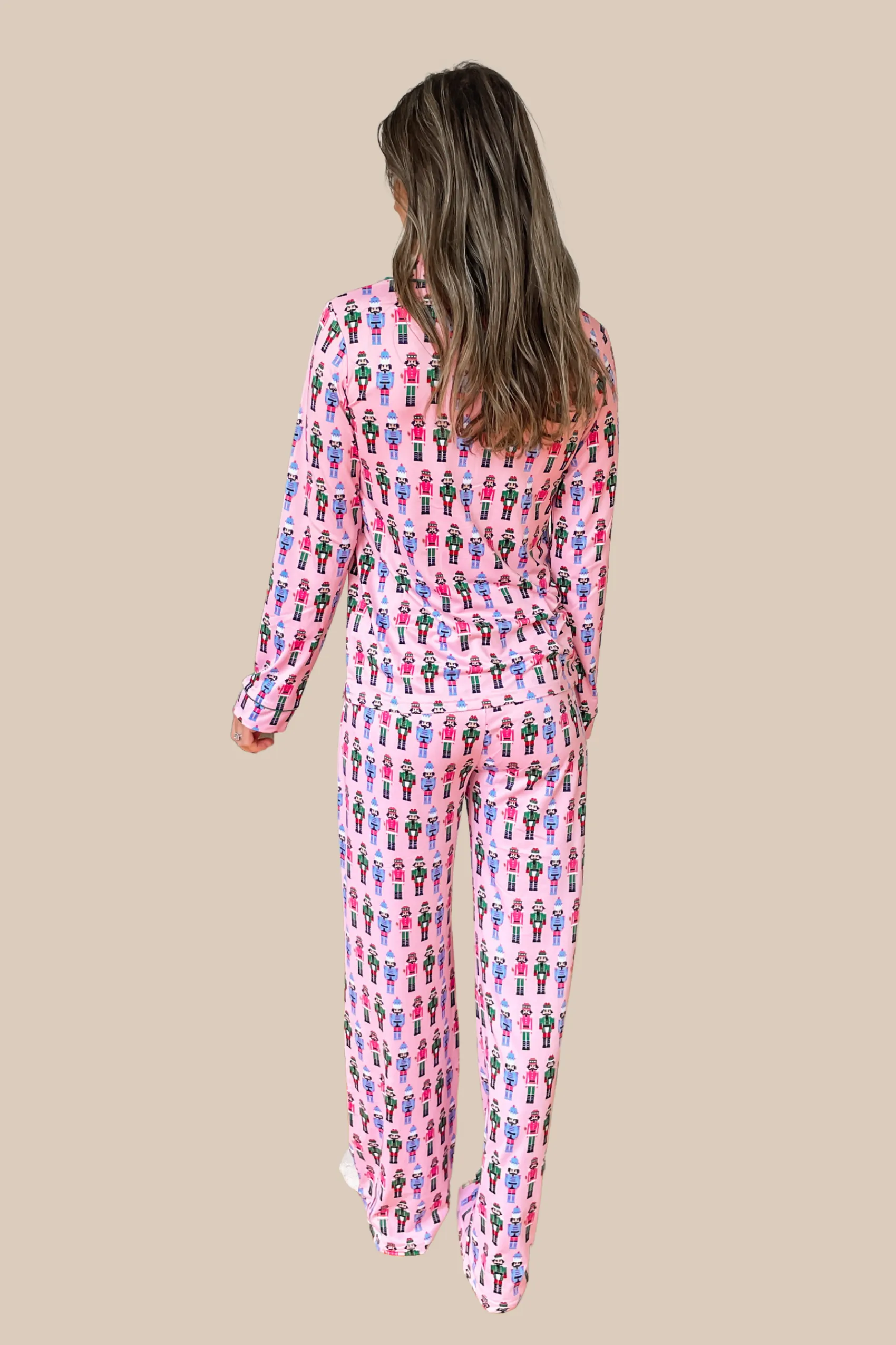 Nutcracker Pink Pajama Top