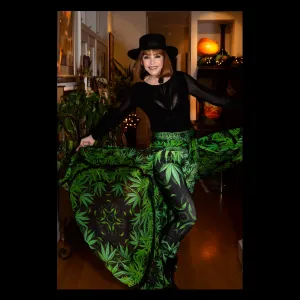 One and Only Hemp 3/4 silk skirt