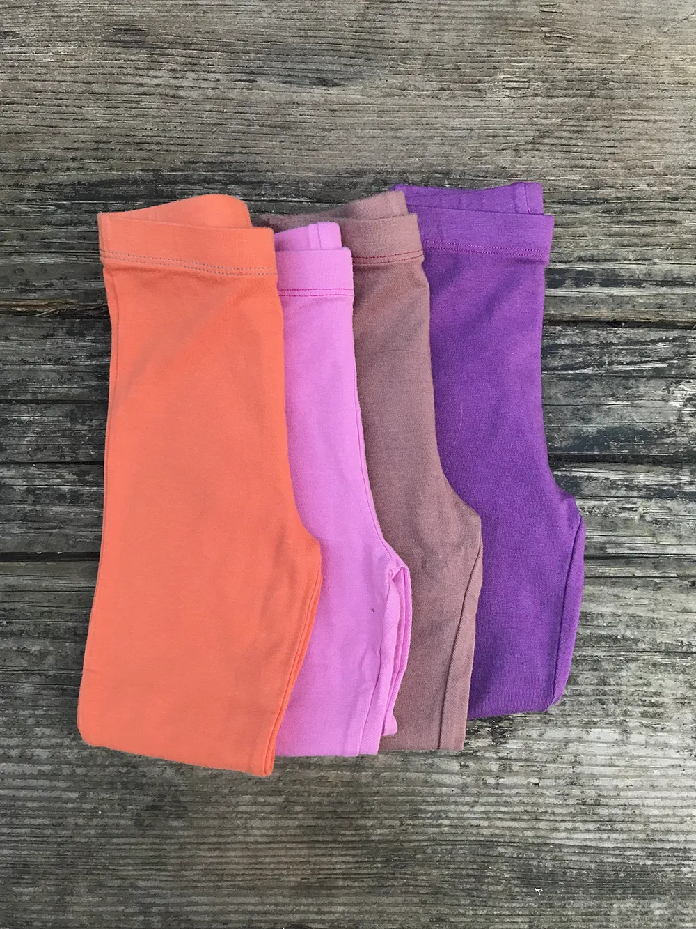 Organic Plum Baby Legging