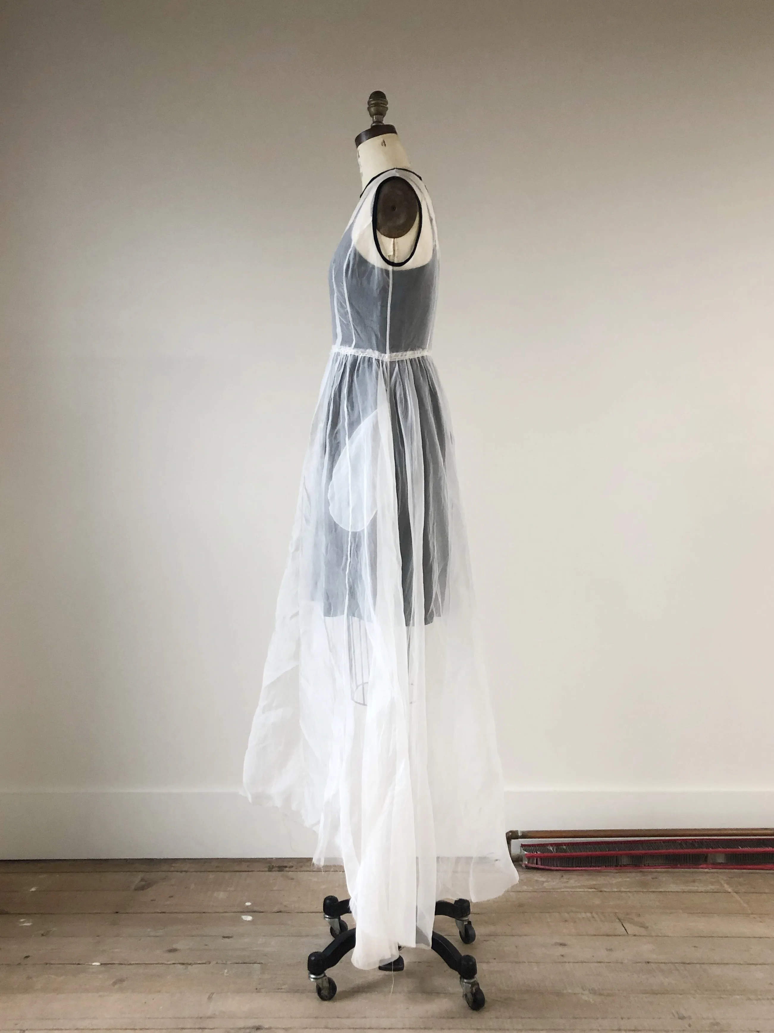 organza gown