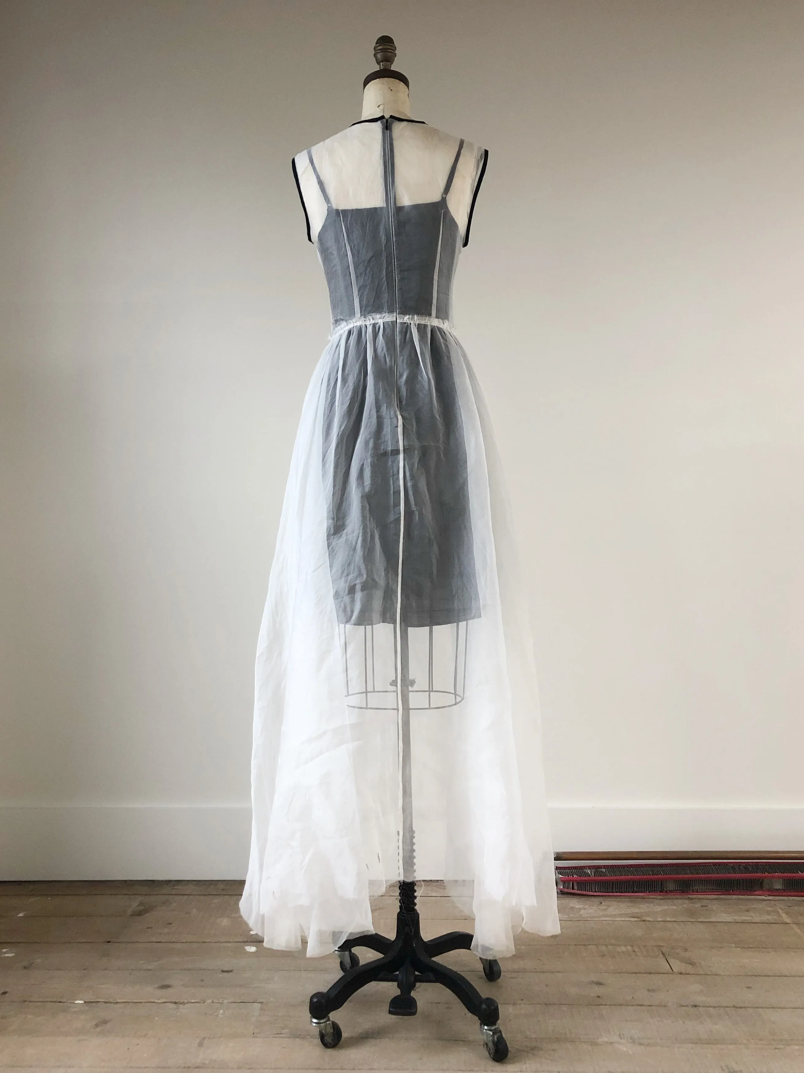 organza gown