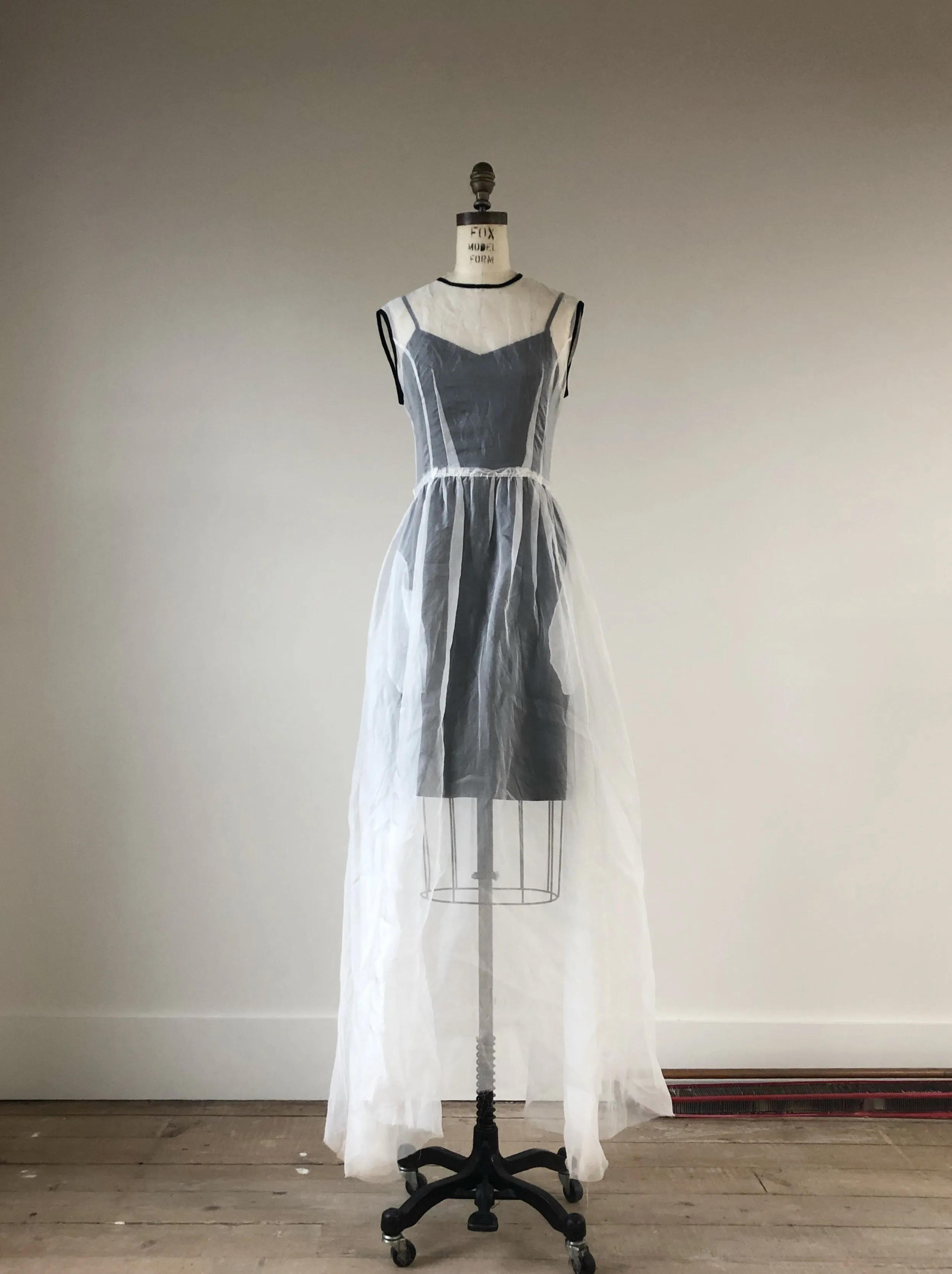 organza gown