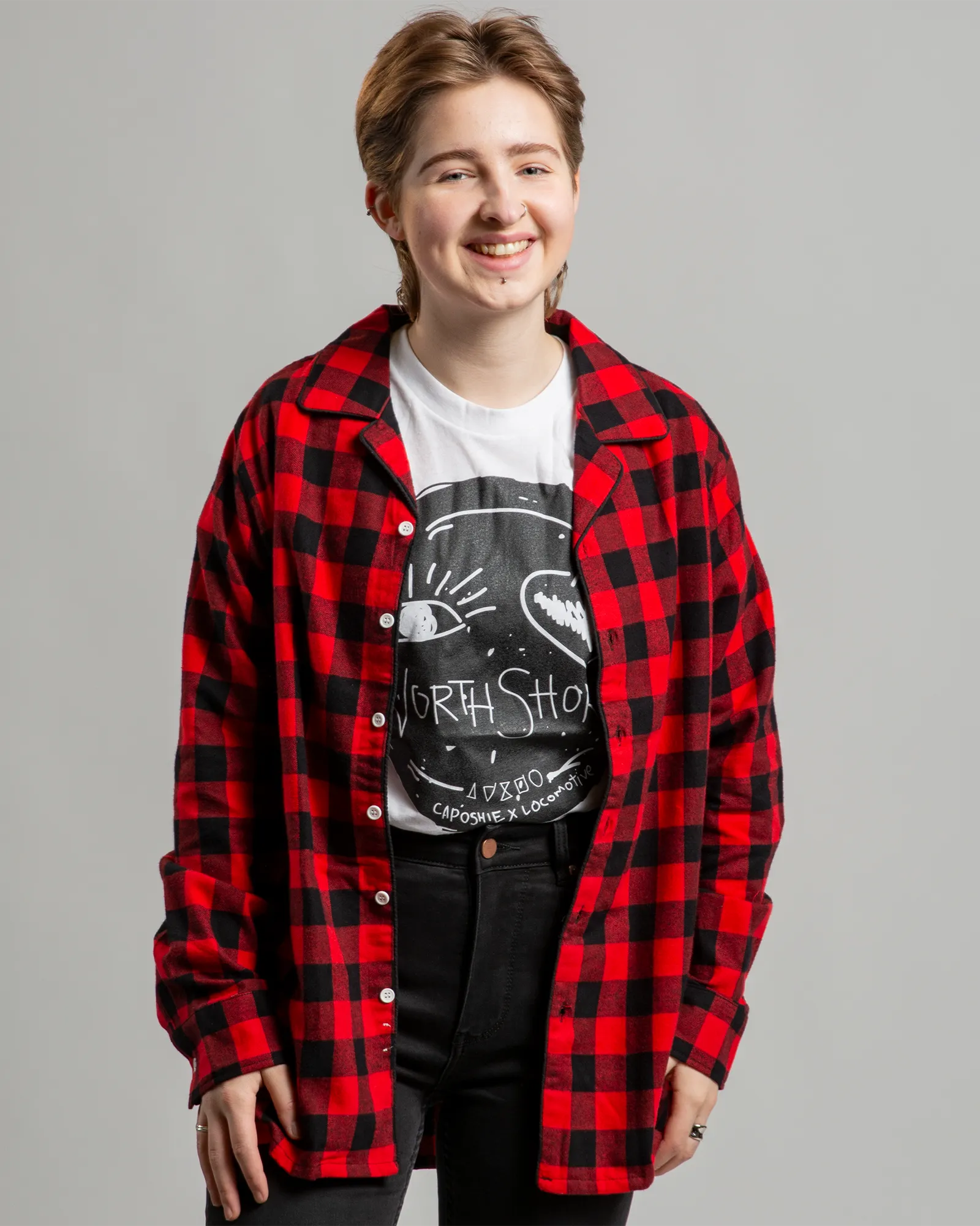 Orion Flannel PJ Top