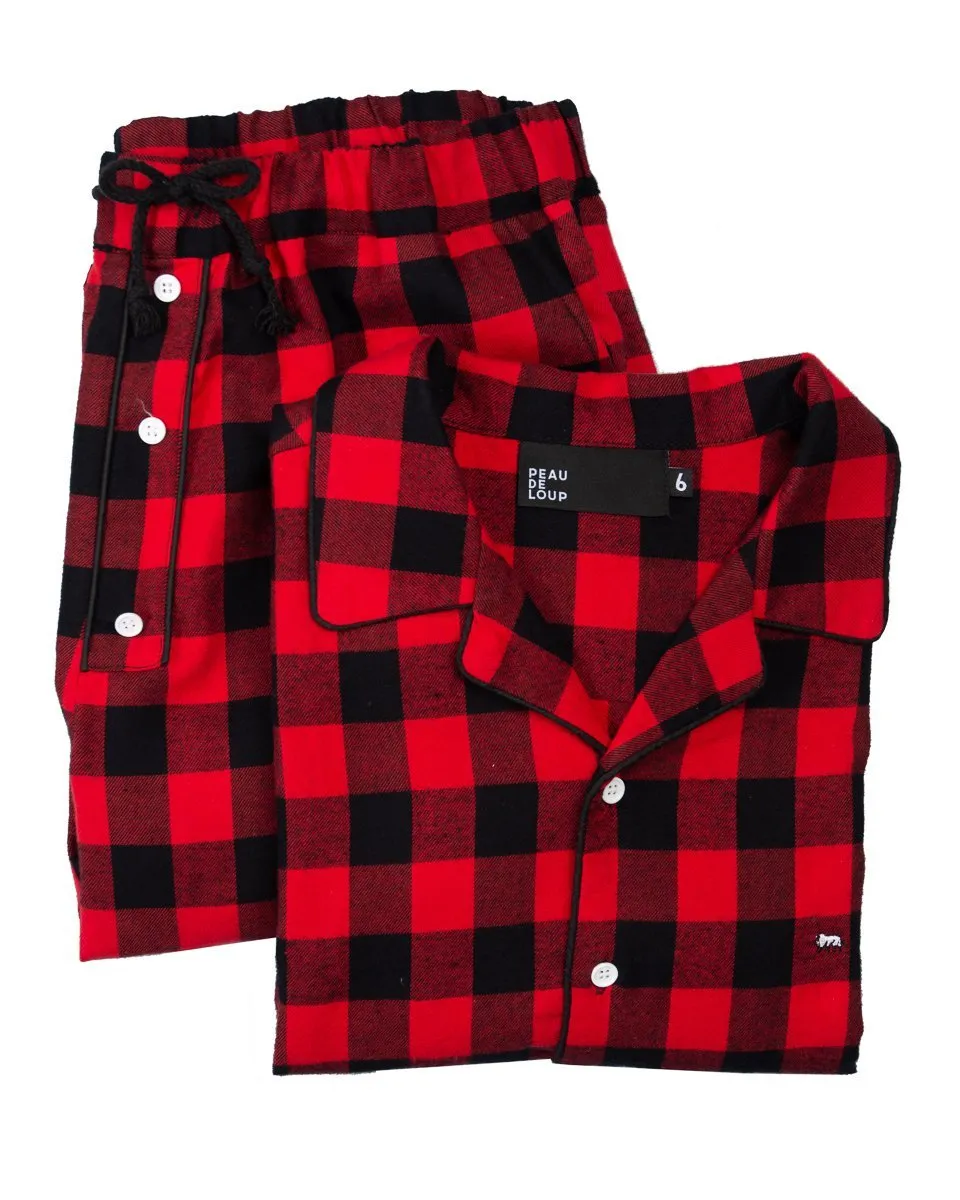 Orion Flannel PJ Top
