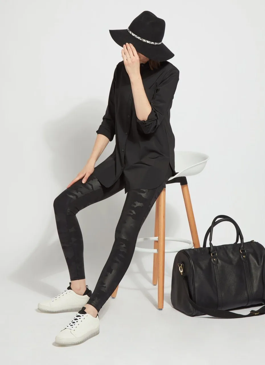 Patterned Matilda Foil Legging (28" Inseam)