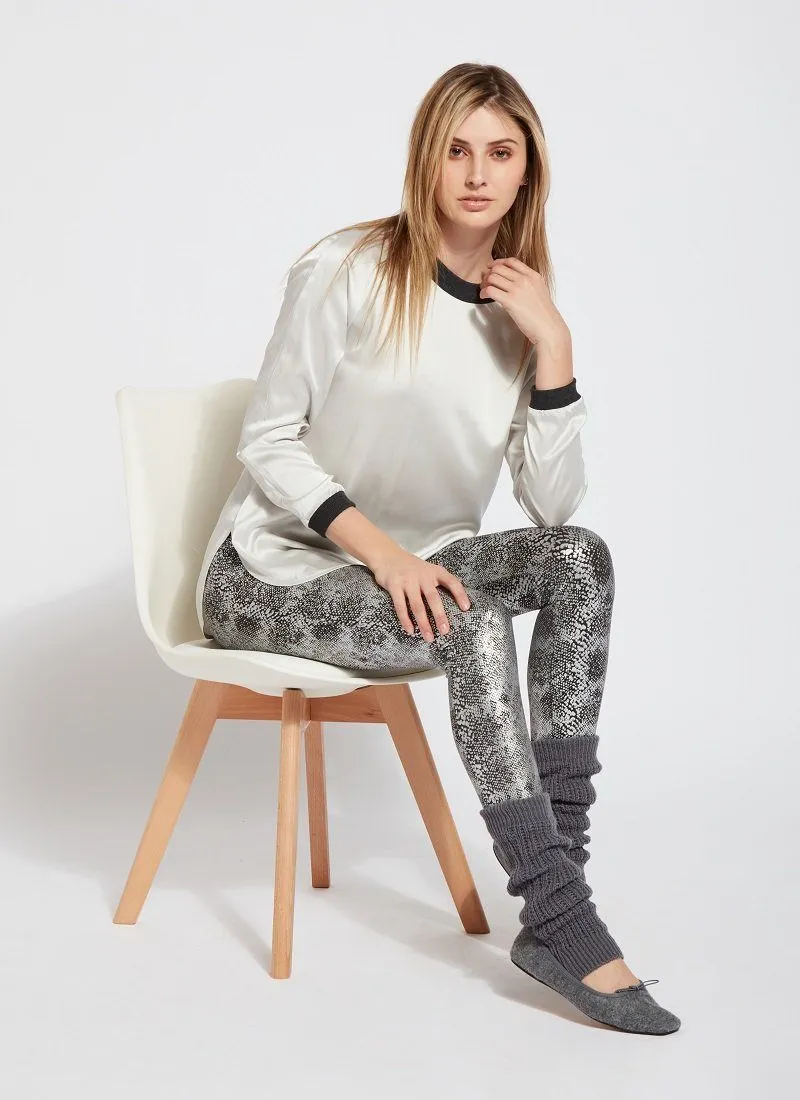 Patterned Matilda Foil Legging (28" Inseam)