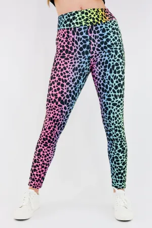 Pawlee Rainbow - Casual Leggings - Multi Colour