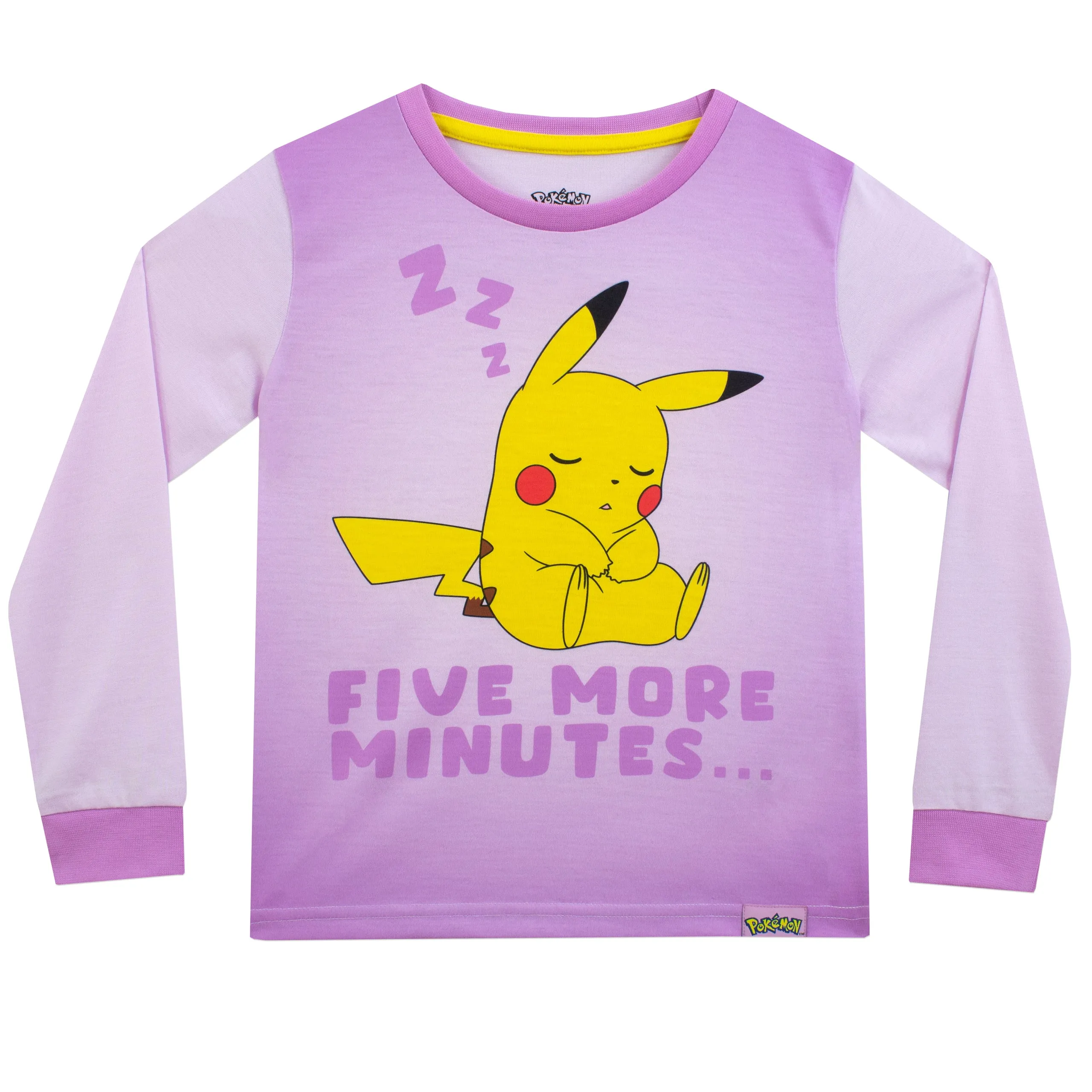 Pikachu Long Sleeve Pajamas