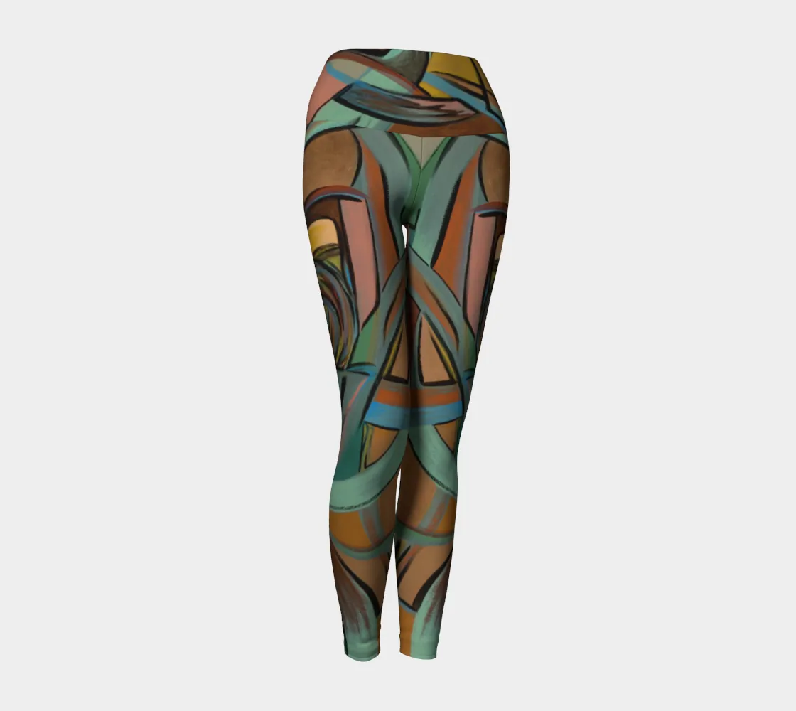 Pinball Yoga Leggings
