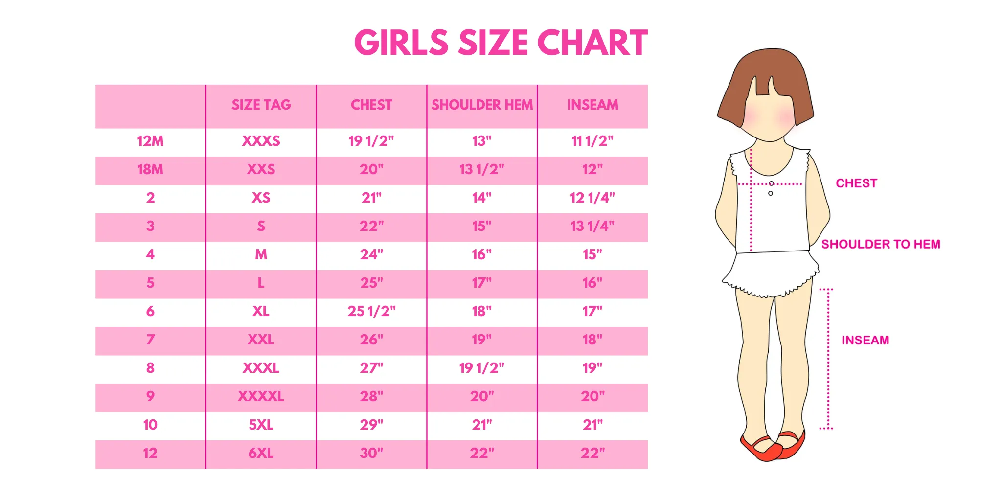 Pink Music Fan Print Girl Pajamas Set