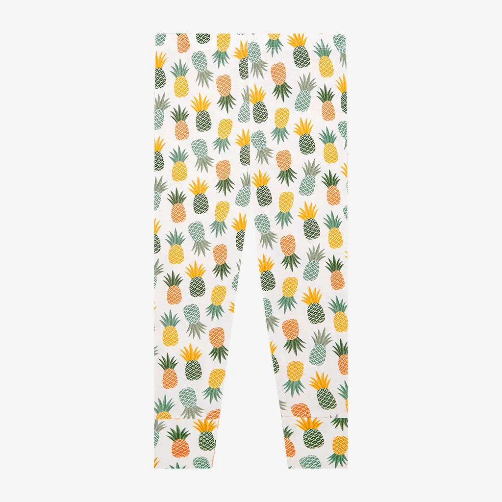 Posh Peanut Basic Short Sleeve Loungewear Pajama & Pants in McGuire