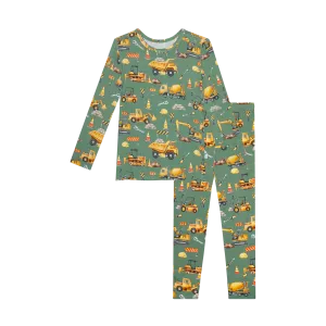 POSH PEANUT- Crawford Long Sleeve Basic Pajama