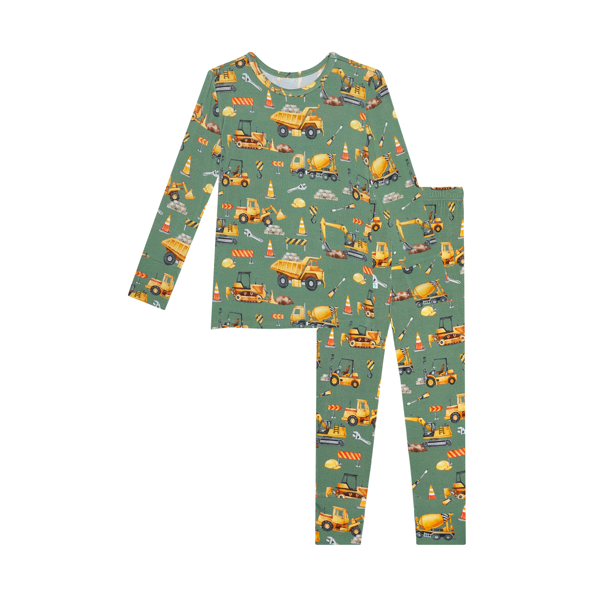 POSH PEANUT- Crawford Long Sleeve Basic Pajama