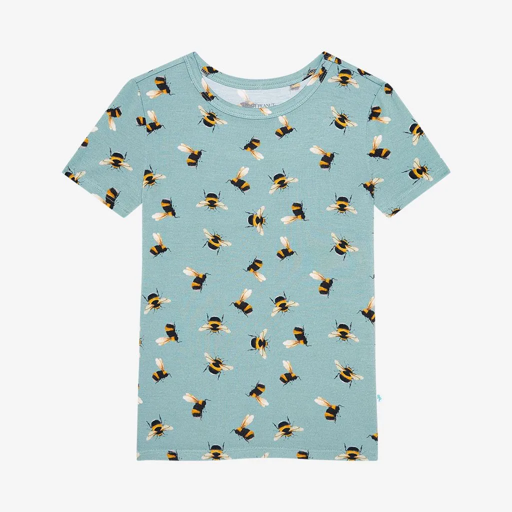 Posh Peanut Spring Bee Short Sleeve Pajama Set