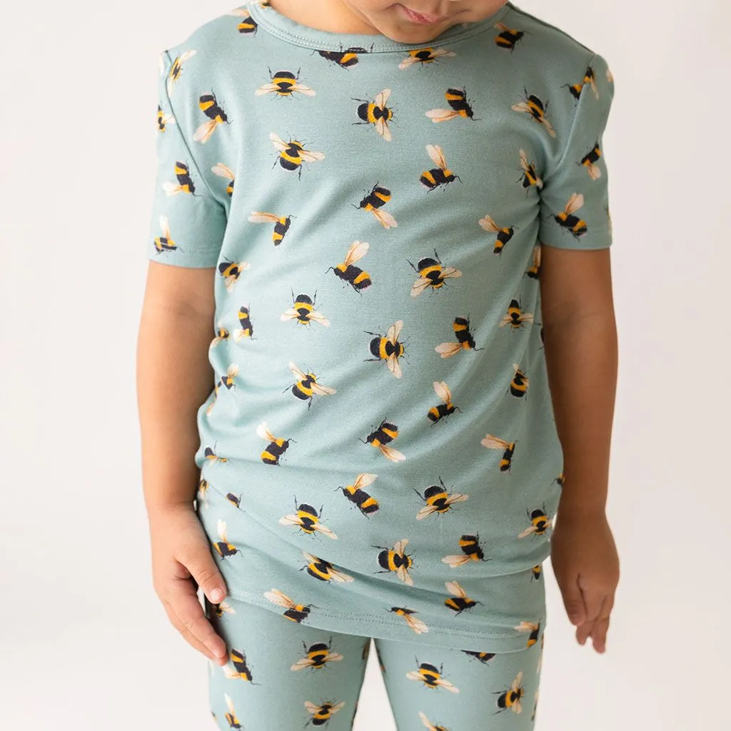 Posh Peanut Spring Bee Short Sleeve Pajama Set