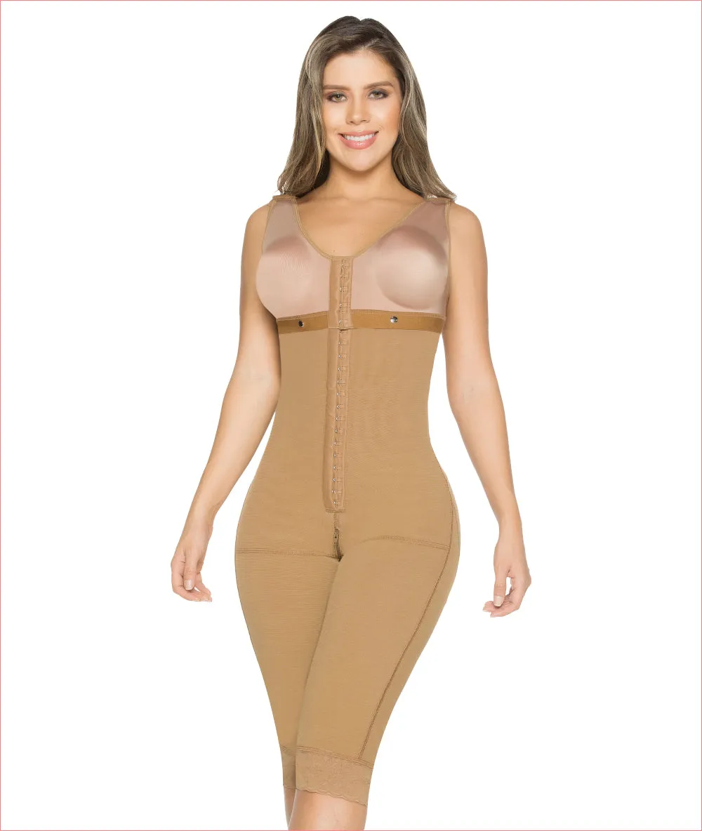 Post Op One piece Girdle with Built in Bra - C9020