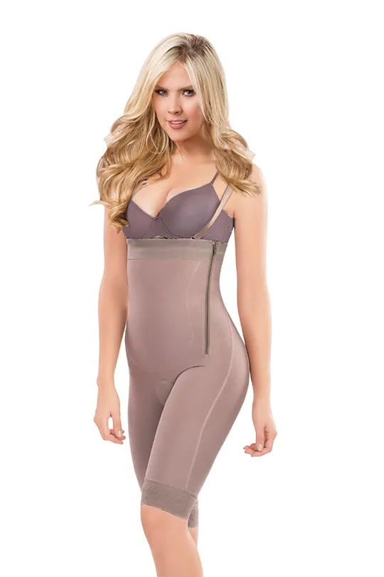 Post Op Strapless Body Shapewear with Butt Lifter