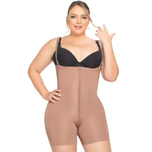 Premium seamless Faja with removable Straps