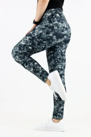 Raven Mermaid - Casual Full Leggings