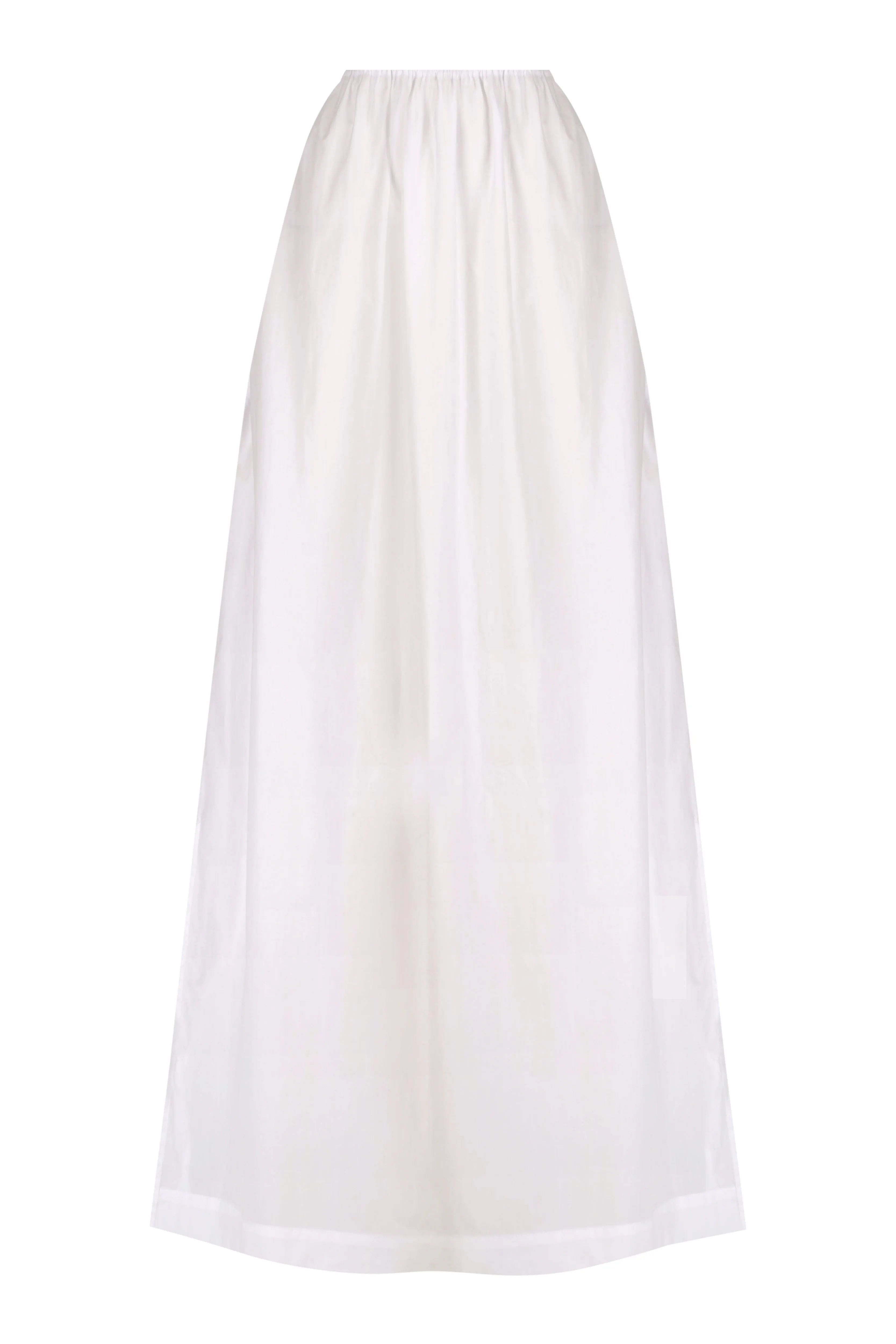 Relaxed Cut Out Tee | Relaxed Split Maxi Skirt