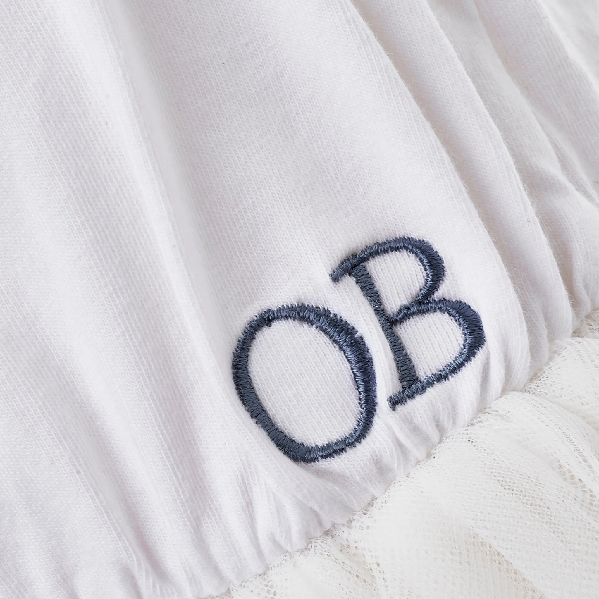 Restocked New Design* Ocean Baby White Vest Dress Petticoat (3M-8Yrs)