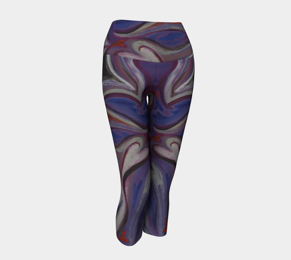 Resurrected Hearts Yoga Capris